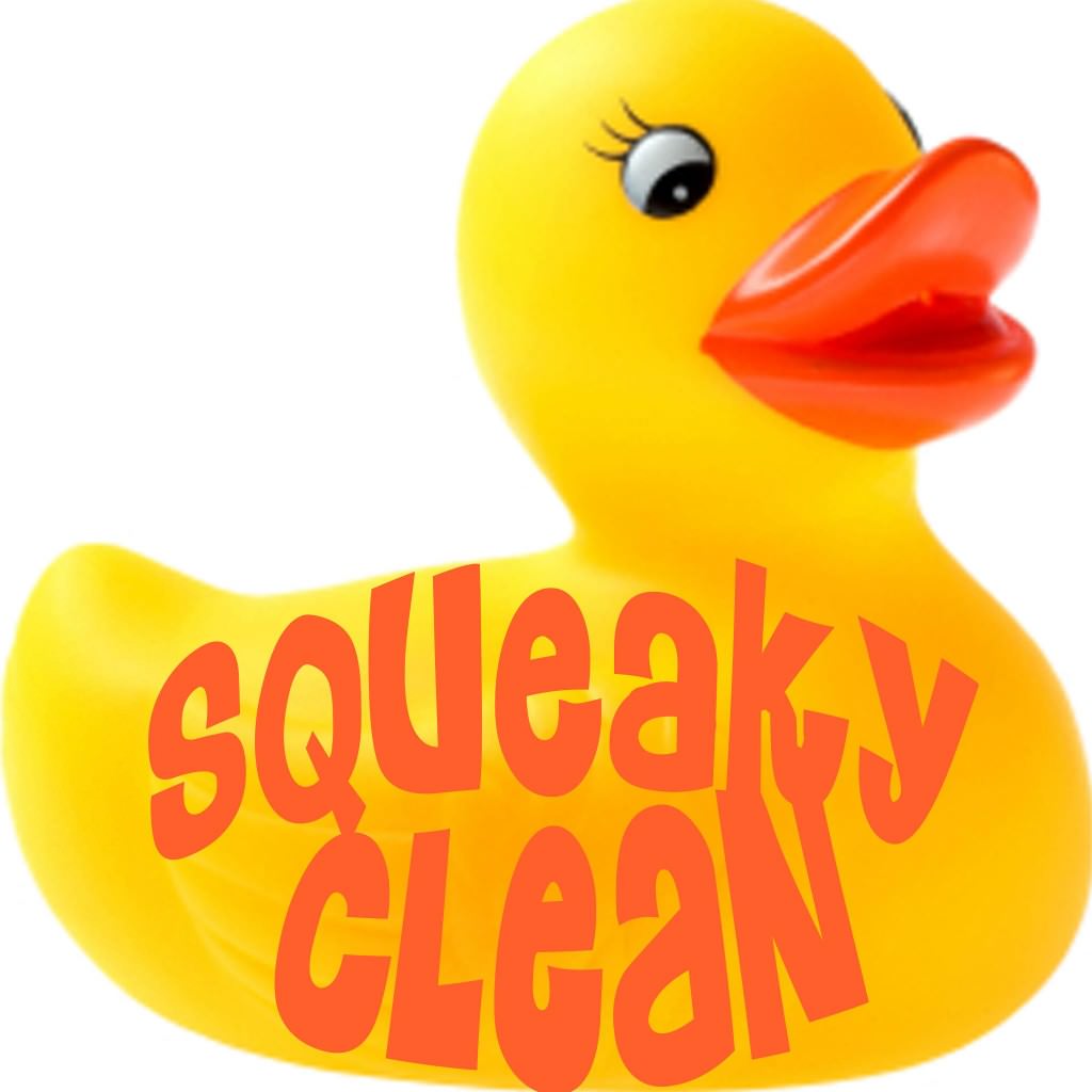 squeaky-clean
