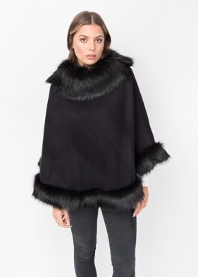 Black poncho